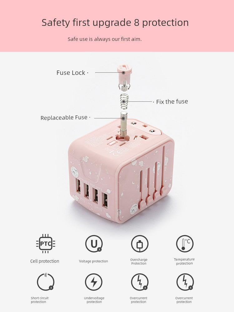 Multi-Function Travel Adapter