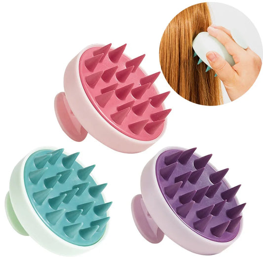 Silicone Shampoo Scalp Hair Massager