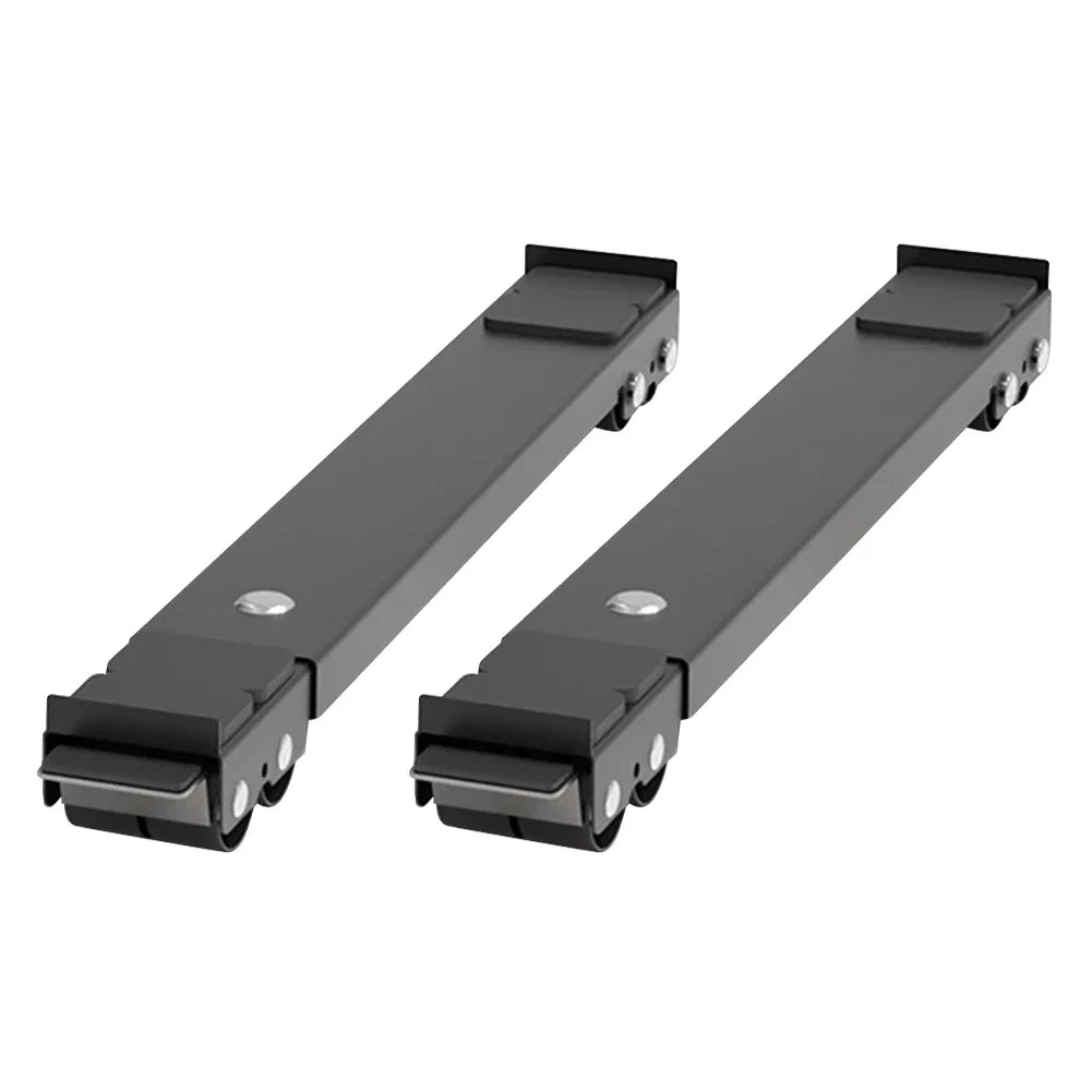 2pcs Refrigerator Base Holder Adjustable Furniture Dolly Mobile Roller Multifunctional with Wheels Home Furniture Moving Roller