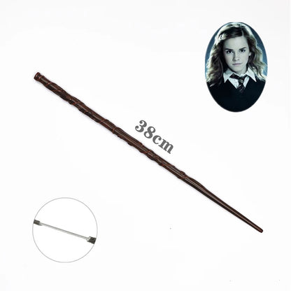 Metal Core Wand Harris Pottered Cosplay Hermione Granger Premium Gift Box Packaging Model Children's Toys Birthday Gift