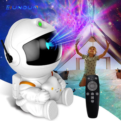 Galaxy Star Astronaut Projector For Decor