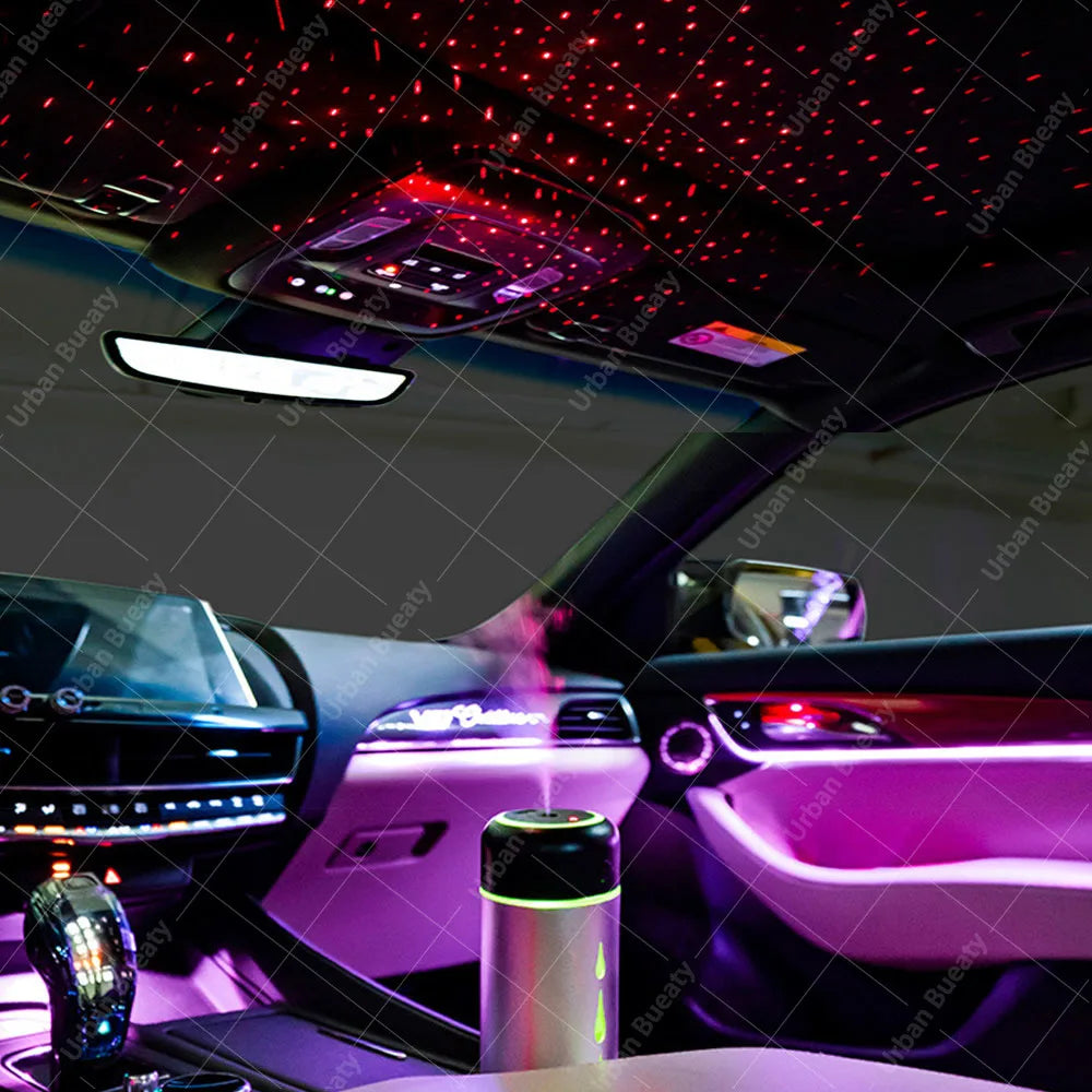 Projection USB Air Humidifier Car Mist Diffuser