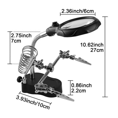 Welding Auxiliary Clip Magnifier Electric Circuit Board