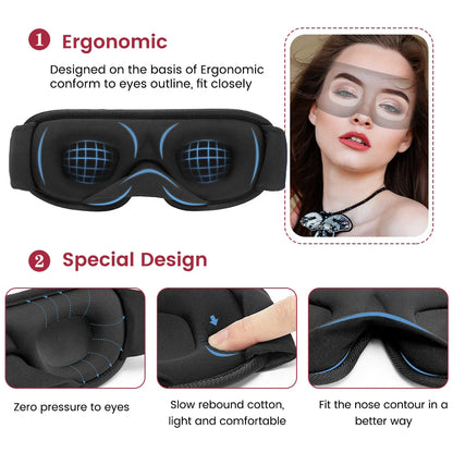 3D Breathable Sleeping Mask