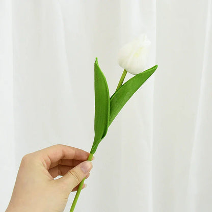 Tulip Flower Artificial Tulip Bouquet 10/5Pcs PE foam Fake Flower