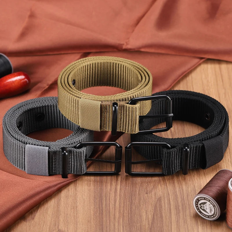 men's needle buckle belt