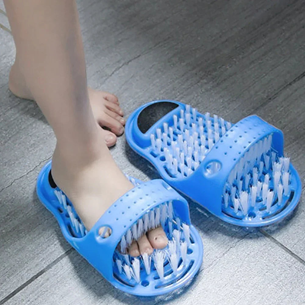 Shower Foot Scrubber Massager Cleaner Spa