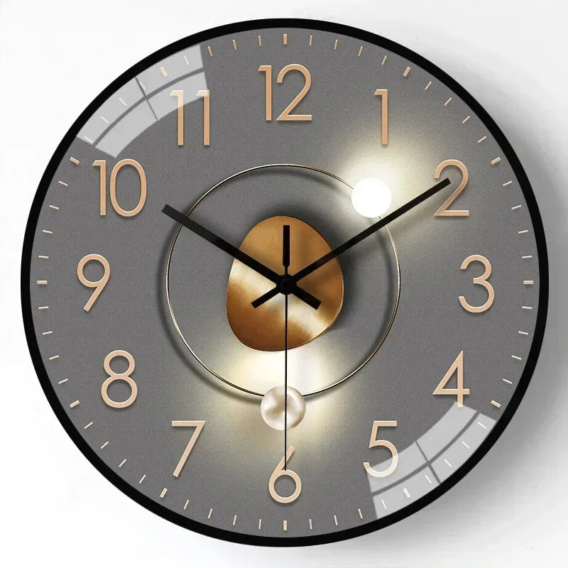 Originality Wall Clock Silent Non-Ticking Battery Operated Wall Mounted Clock