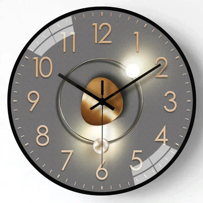 Originality Wall Clock Silent Non-Ticking Battery Operated Wall Mounted Clock