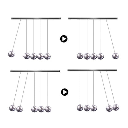 Newton Pendulum Cradle Balance Steel Balls