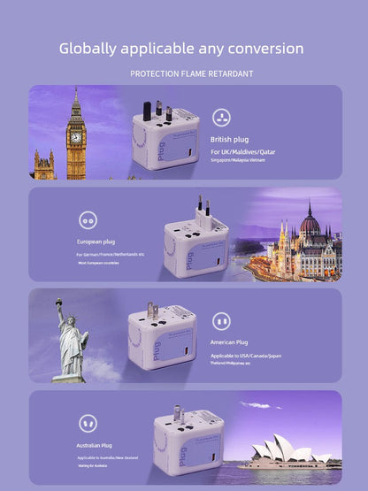 Universal Travel Transformer Plug