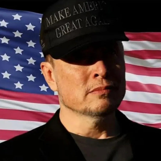 MAGA Black Hat Trump Hat Never Give Up All Black 45/47 US Embroidered Adjustable Musk Baseball Hat