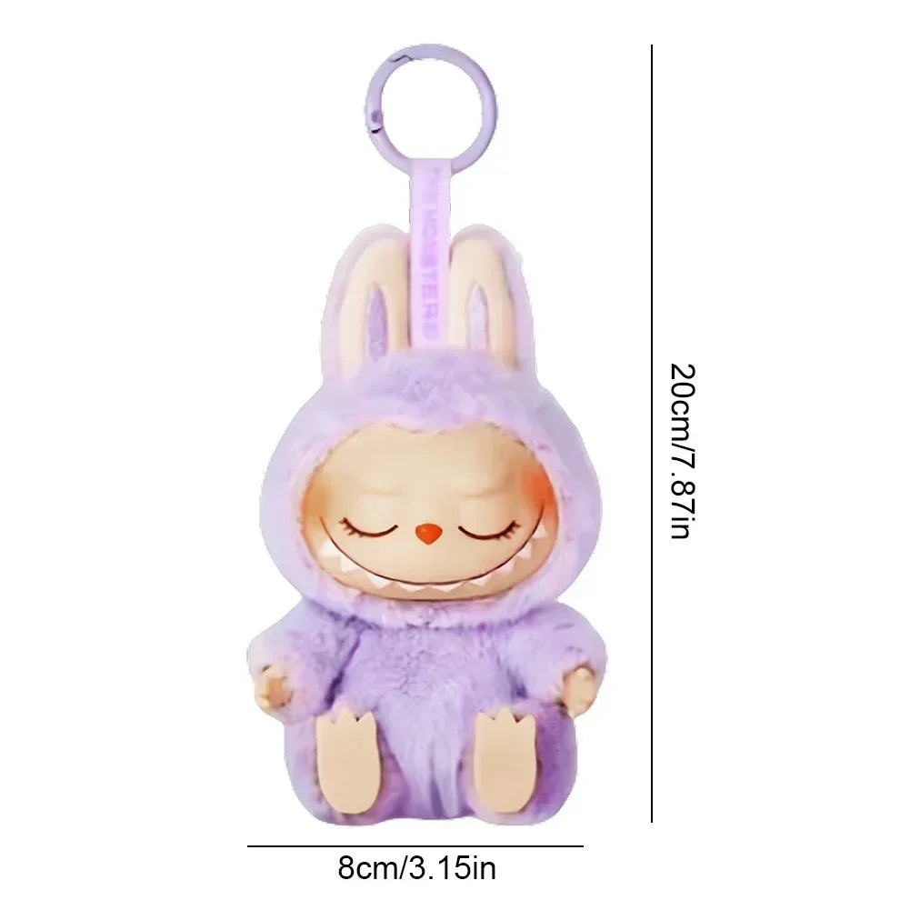 The Monsters Labubu Sit-Down Party Series Anime Figure 5.9inch Vinyl Face Doll Figure Model Bag Keychain Collection Decoration