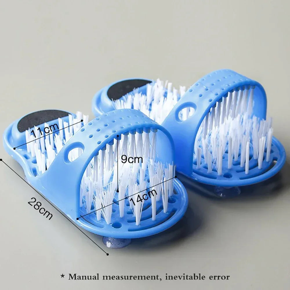 Shower Foot Scrubber Massager Cleaner Spa