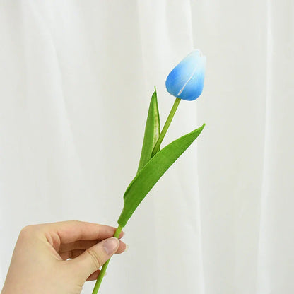 Tulip Flower Artificial Tulip Bouquet 10/5Pcs PE foam Fake Flower