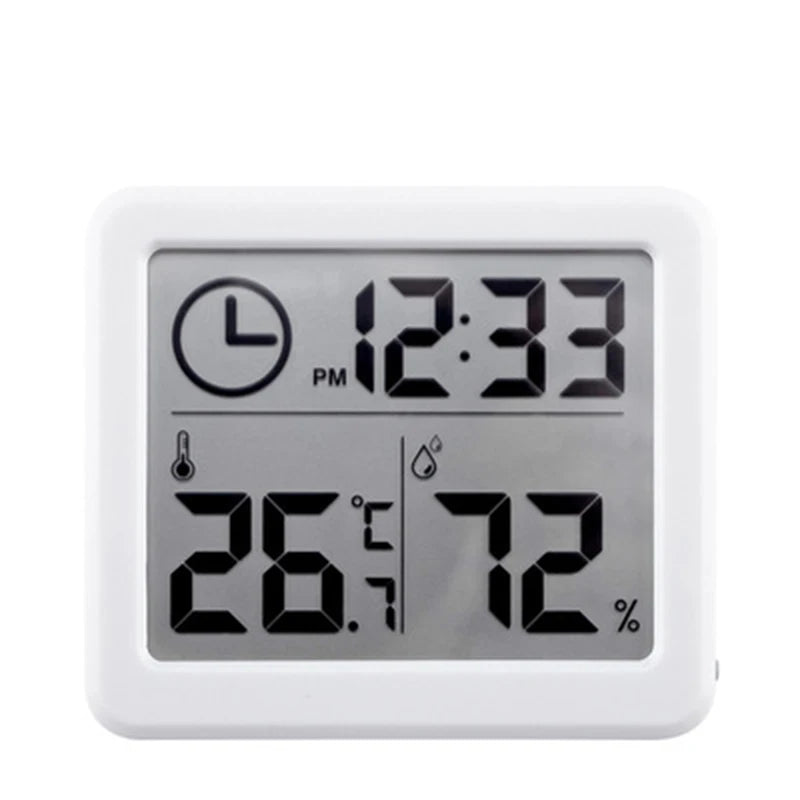 Digital Desk Clock with Temperature and Humidity, Wall Clocks