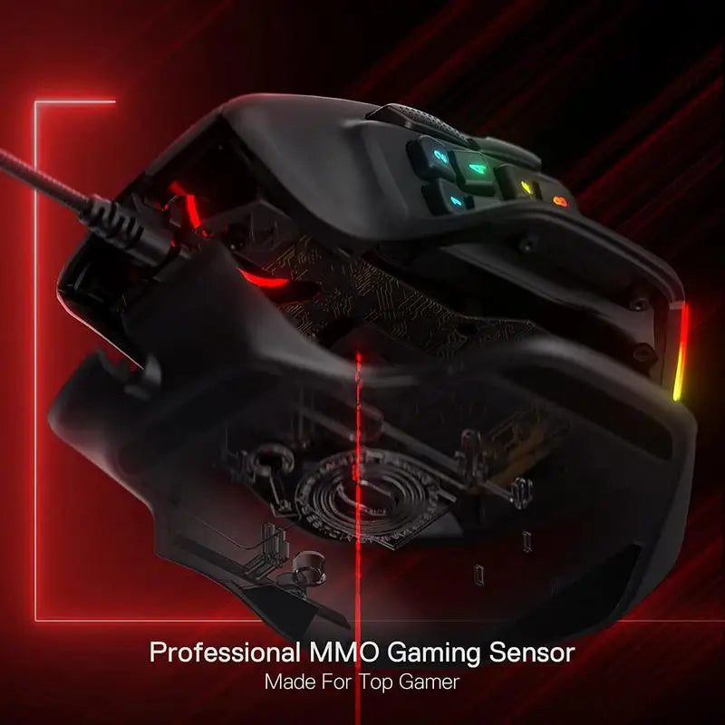 Redragon M811 Aatrox MMO Gaming Mouse