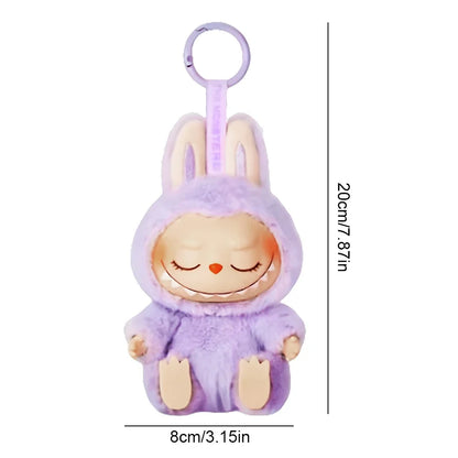 1:1 Replica Labubu The Monsters Toys Plush Vinyl Face Dolls Heart-Moving Macaron Hanging Keychain Dolls Action Figures Model