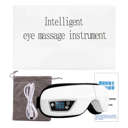 Electric Eye Massager With Heat Vibration