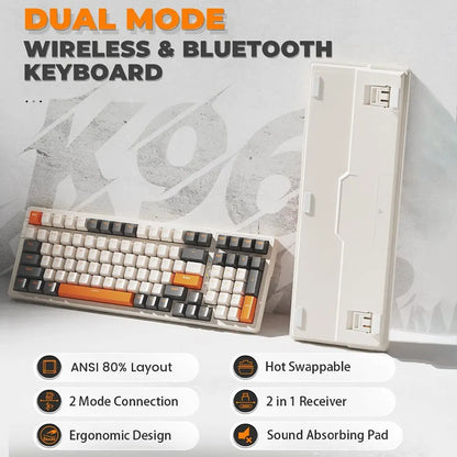 K96 Wireless Mechanical Keyboard Dual Mode