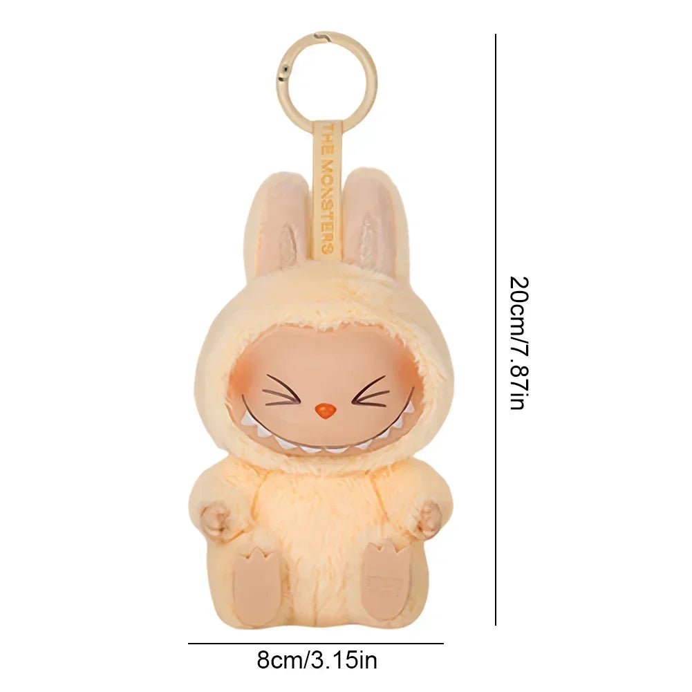 The Monsters Labubu Sit-Down Party Series Anime Figure 5.9inch Vinyl Face Doll Figure Model Bag Keychain Collection Decoration