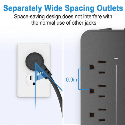 Surge Protector Smart Outlet Power Strip