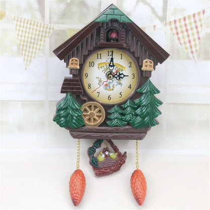 Wall-mounted Alarm Clock Cuckoo Pendulum Clock