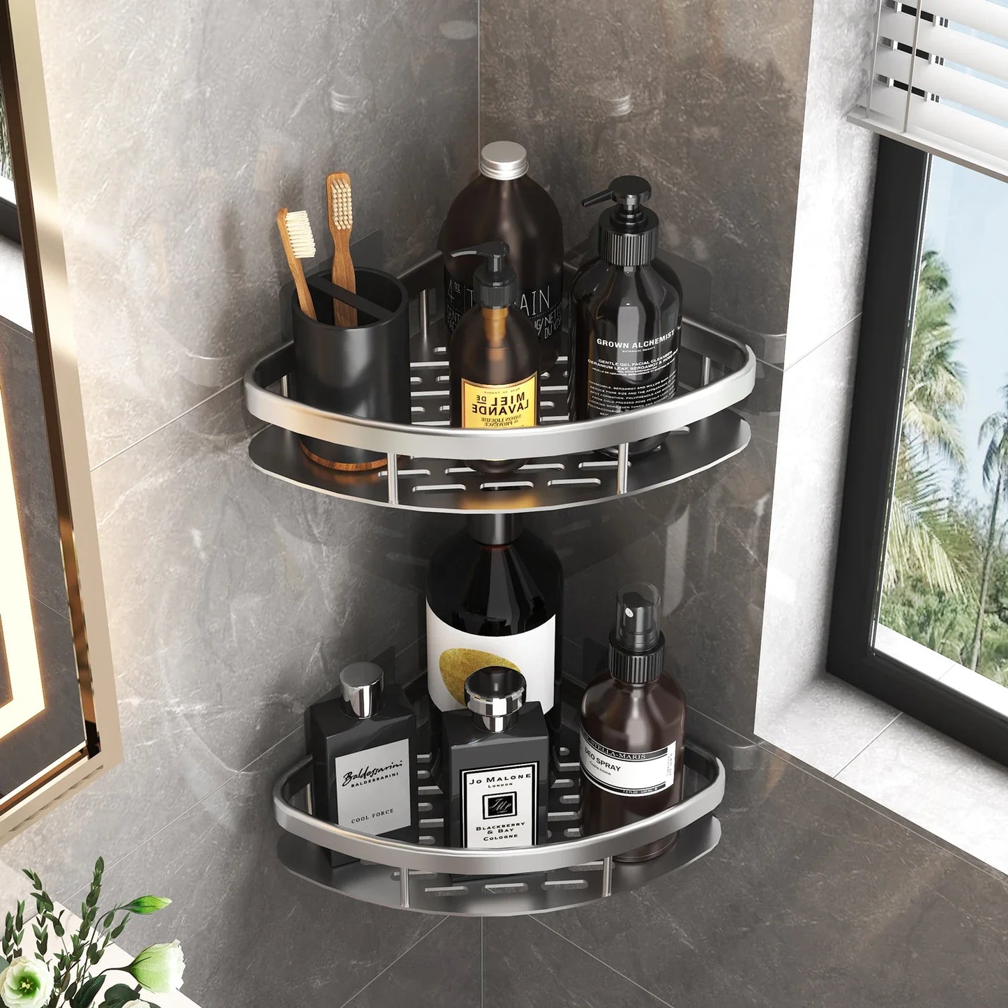 Bathroom Shelf Kitchen Storage Organizer