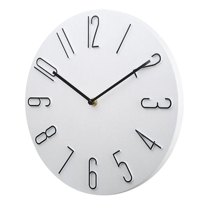 Wall clock living room household hanging fashion clock light