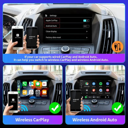 Mini Car Play Wireless for Toyota Mazda Nissan Camry Suzuki