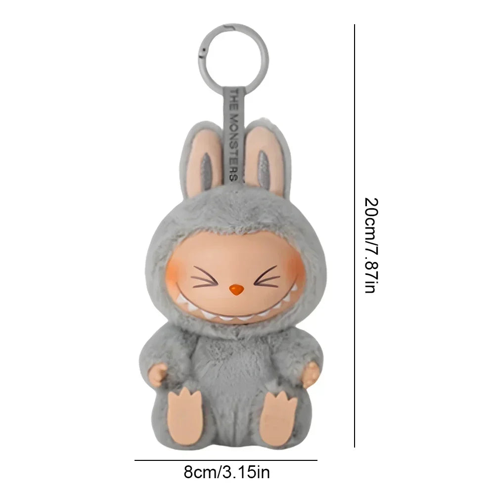 The Monsters Labubu Sit-Down Party Series Anime Figure 5.9inch Vinyl Face Doll Figure Model Bag Keychain Collection Decoration