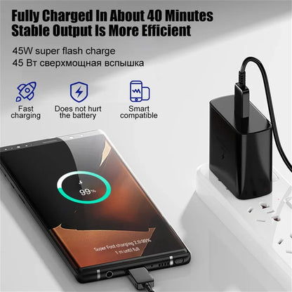 C Fast Quick Charging Wall Adapter