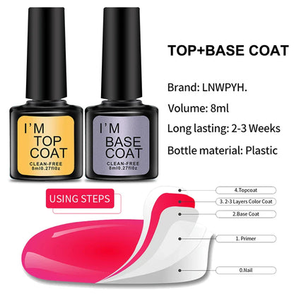 Nail Gel Polish Set