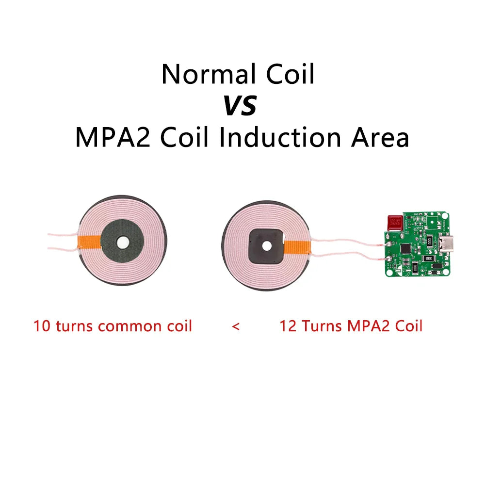 Type-C Wireless Charger Transmitter Module Circuit