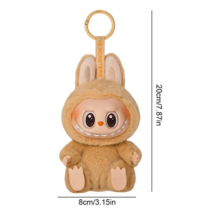1:1 Replica Labubu The Monsters Toys Plush Vinyl Face Dolls Heart-Moving Macaron Hanging Keychain Dolls Action Figures Model