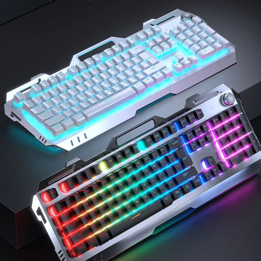 Office Mechanical Feel Keyboard Wireless Rechargeable