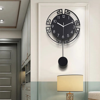 Creative Swingable Silent Wall Clock,