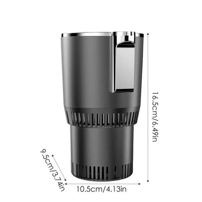 Car Coffee Warmer 2-in-1 Car Coffee Warmer And Cooler Anti-Slip Car Cup Expander Car Drink Holder Water Bottle Holder For