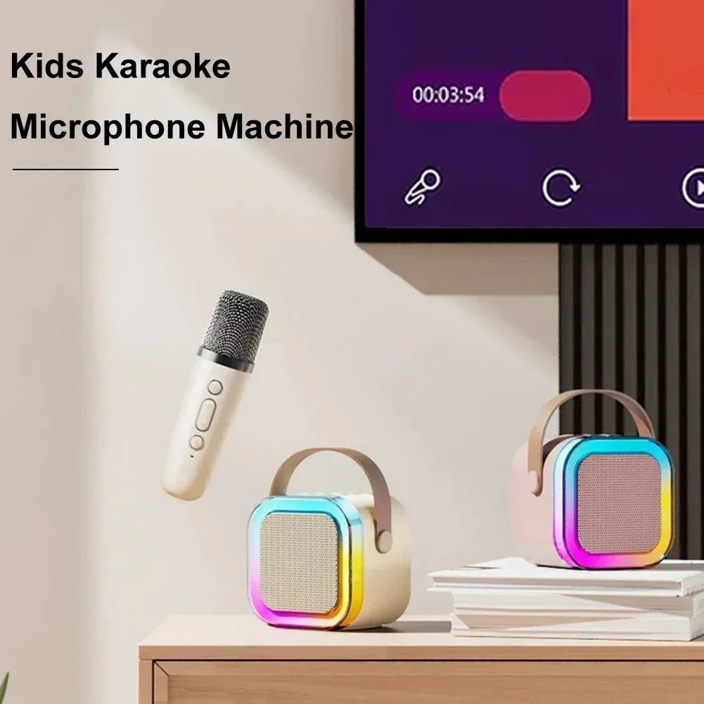 Portable Karaoke Machine Wireless Microphones