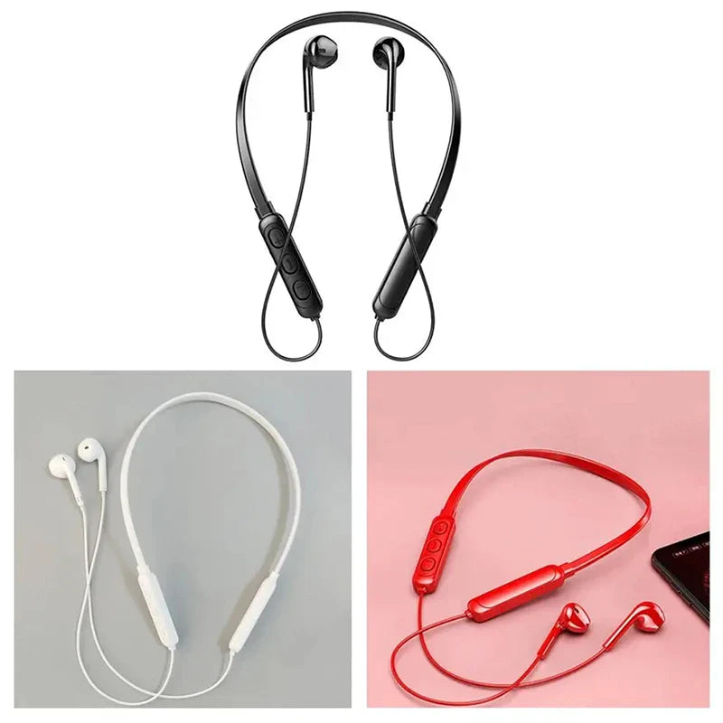 Running Neck Mounted Wireless Sports Bluetooth Earphones