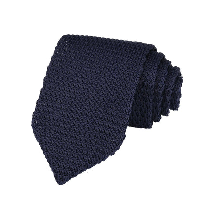Wave Korean Style Elegant Knit Ties For Men
