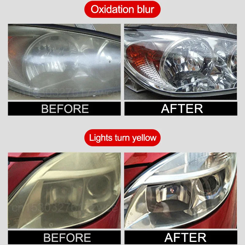 Car Headlight Restoration Polishing Kits