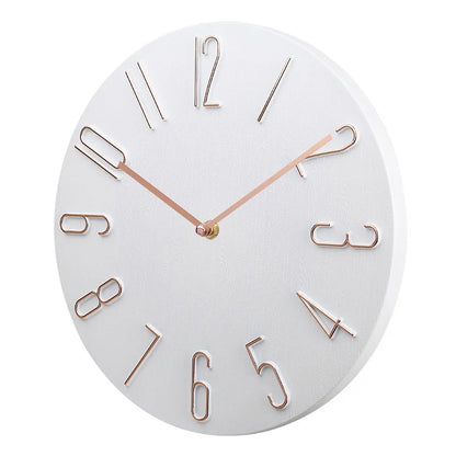 Wall clock living room household hanging fashion clock light