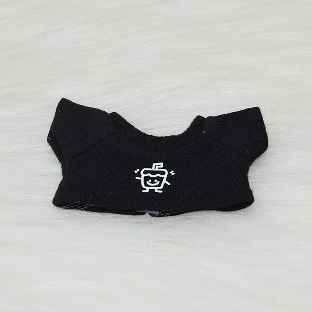 17cm Labubu Doll Clothes Fashion Clothes Hoodies Doll Clothes Color Match Hoodies Dolls Accessories