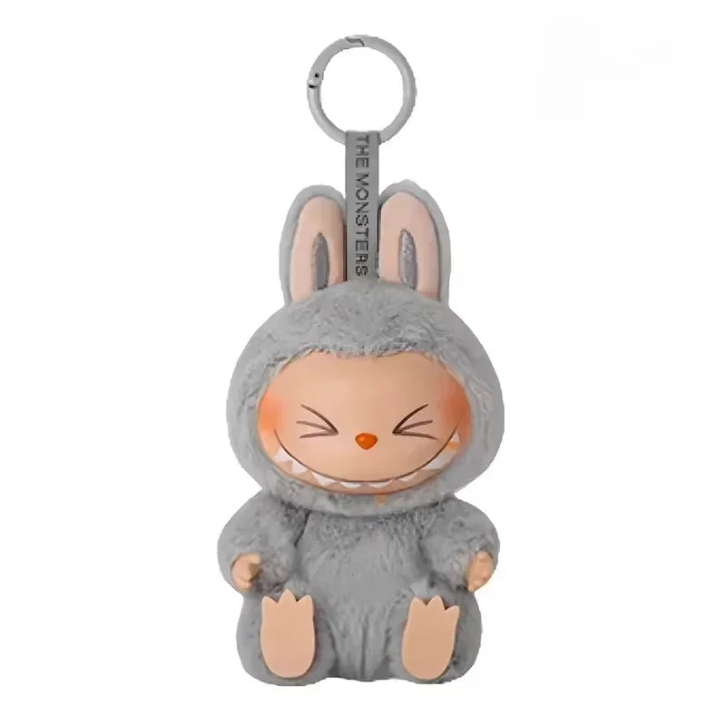 2025 In Stock Hot Anime Figure Labubu Have A Seat Series PVC Pendant Doll Model Monster Replica Keychain Kid Toys Birthday Gifts