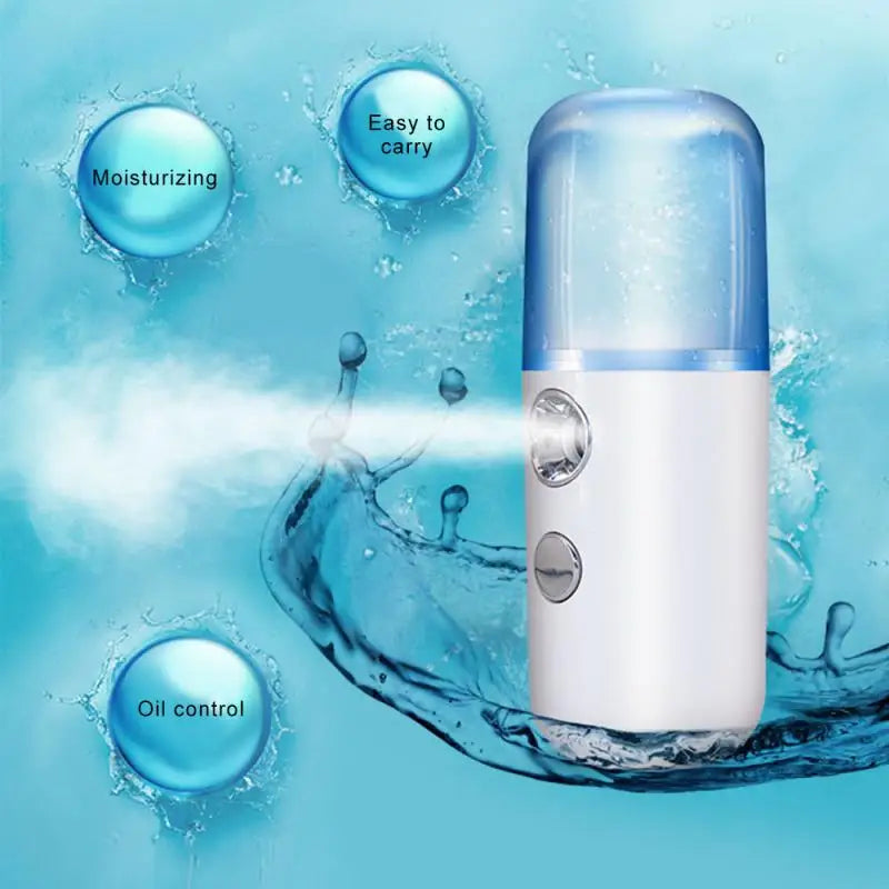 Handheld Mini Humidifier Nano Mist Usb Rechargeable