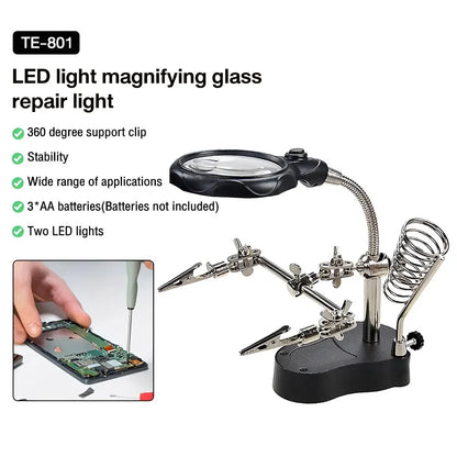 Welding Auxiliary Clip Magnifier Electric Circuit Board