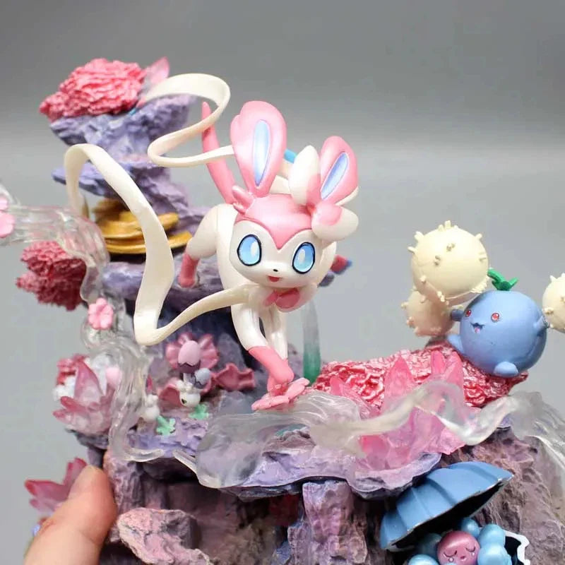 Pokemon Sylveon Anime Figures Eevee Island