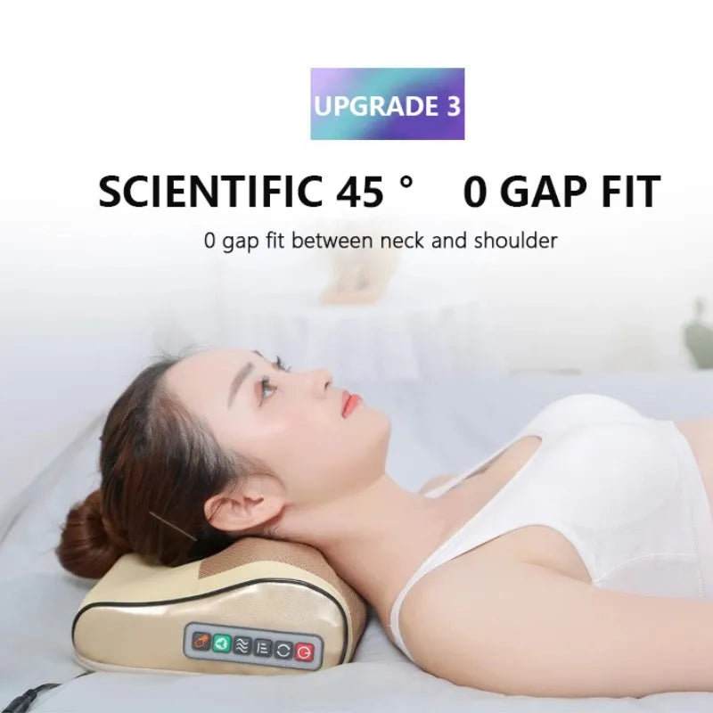 Neck Massager Electric Massage Pillow Multifunctional Massage