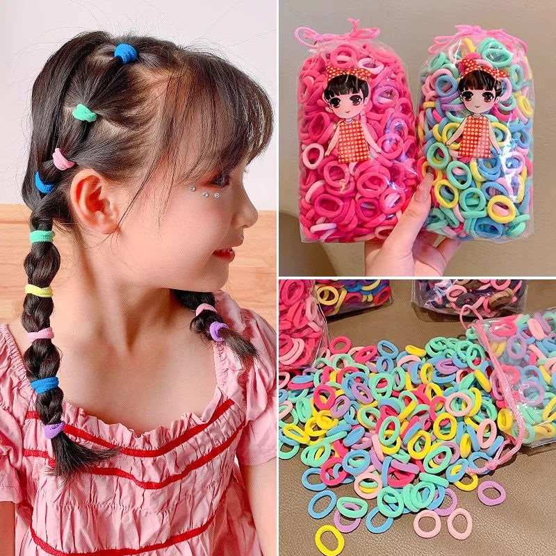 Colorful Nylon Elastic Hair Bands